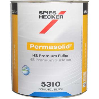 Spies Hecker Permasolid HS Premium Surfacer 5310 black 3.5 liter